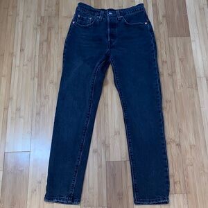 Womens Classic Black Jeans